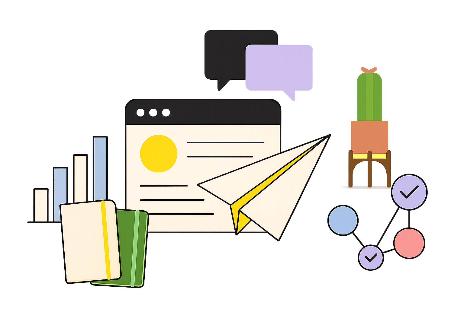 AI Tools Illustration